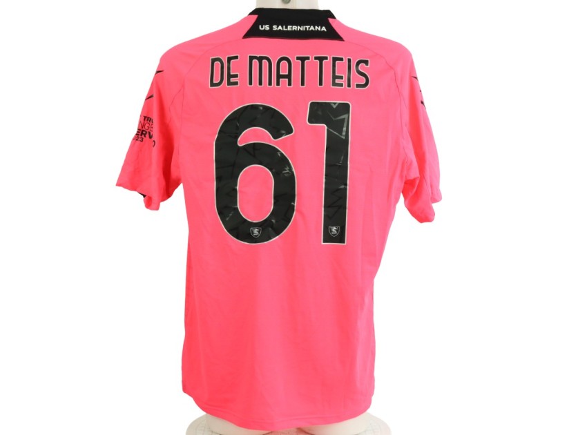 De Matteis' Match Shirt, Salernitana vs Augsburg 2023