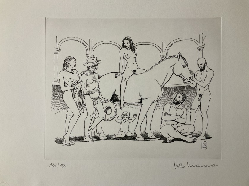 "Picasso" by Milo Manara