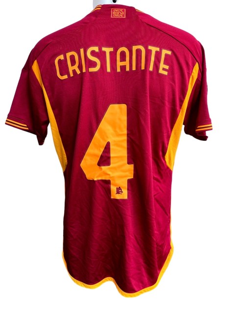 Maglia gara Cristante, Brighton vs Roma 2024