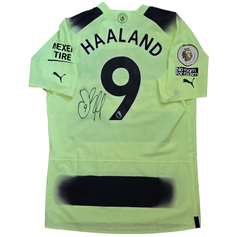 Haaland's Signed Match-Issued Shirt, Southampton vs Manchester City 2023