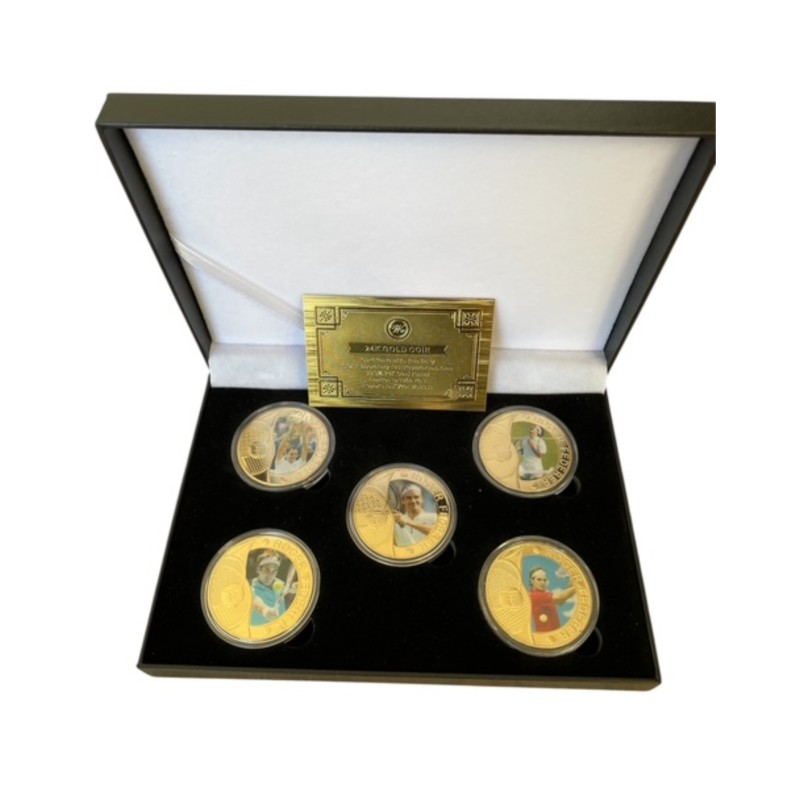 Roger Federer's Gold Coins Box Set