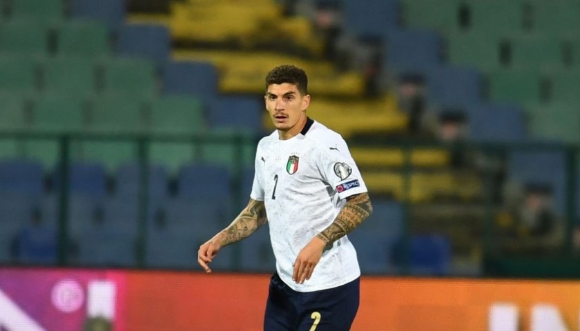 Di Lorenzo's Match Shirt, Bulgaria-Italy 2021