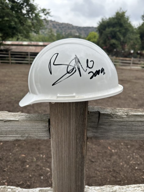 U2 Signed Hardhat