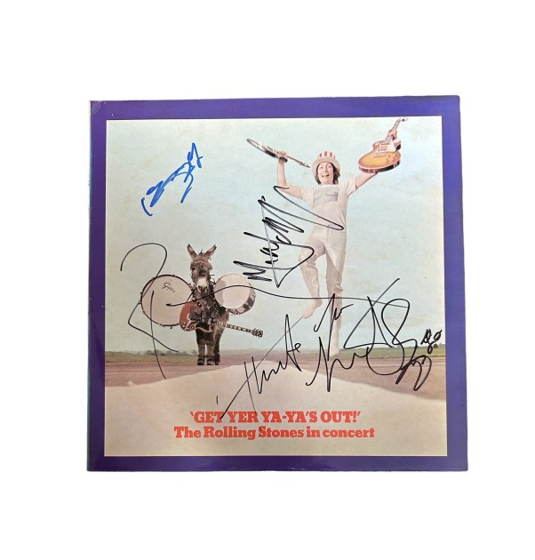 The Rolling Stones Signed 'Get Yer Ya-Ya's Out!' Vinyl Record