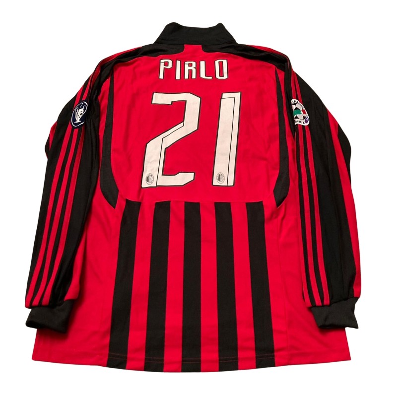 Pirlo's Milan Issued Shirt, 2007/08