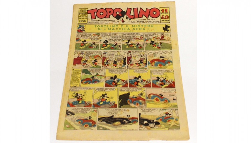 Topolino (Mickey Mouse), 1939 - Issue 366