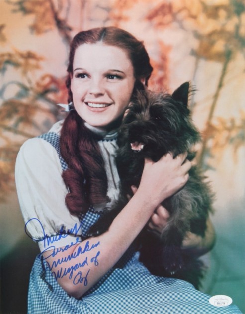 Mickey Carroll Signed “the Wizard Of Oz” Photograph - Charitystars