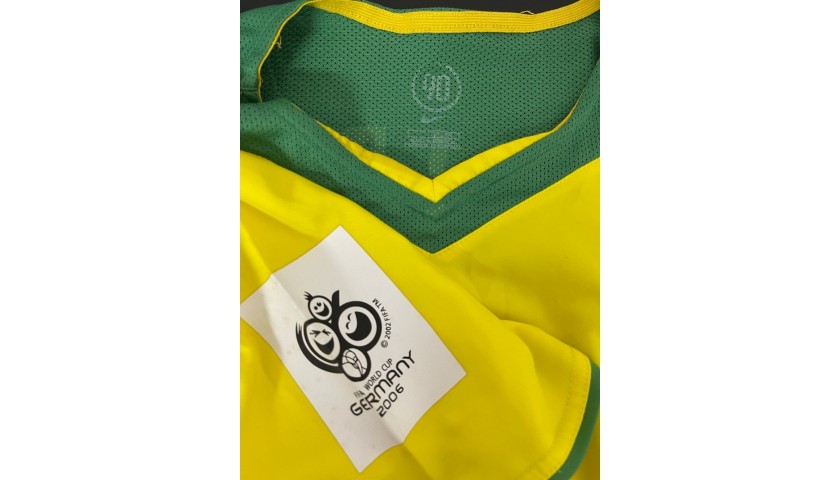 Ronaldinho's Official Brazil Signed Shirt, 2004 - CharityStars