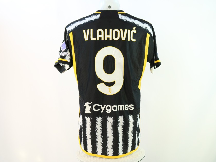 Vlahovic's Torino vs Juventus Unwashed Shirt, 2024