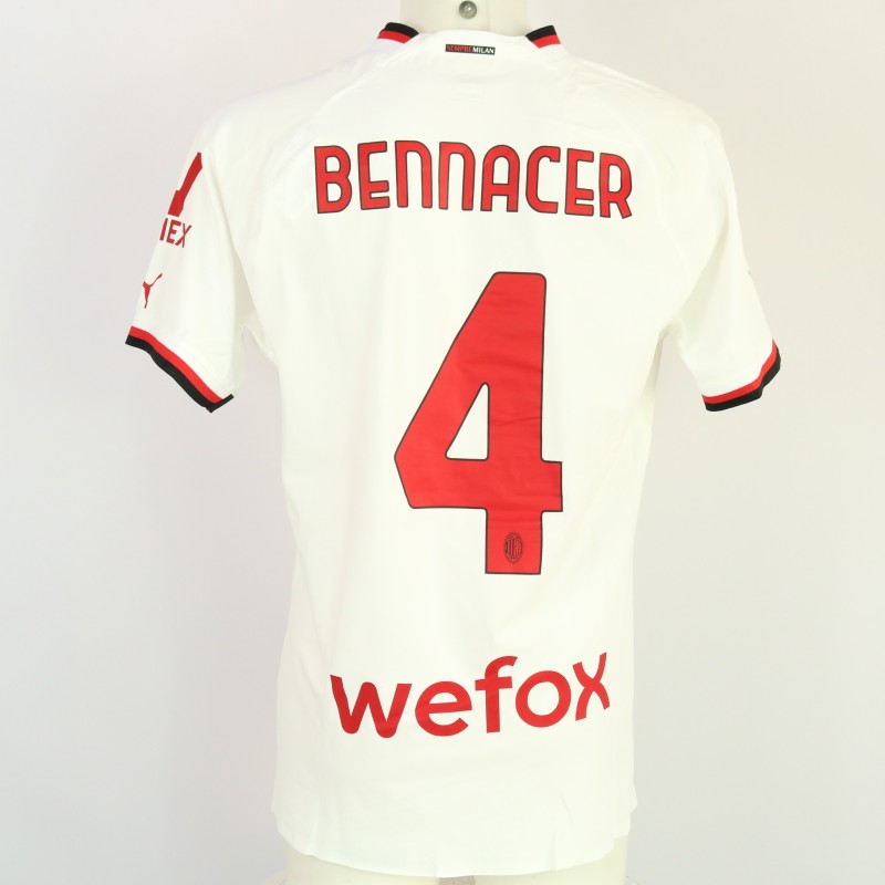 Bennacer's AC Milan Issued Shirt, 2022/23