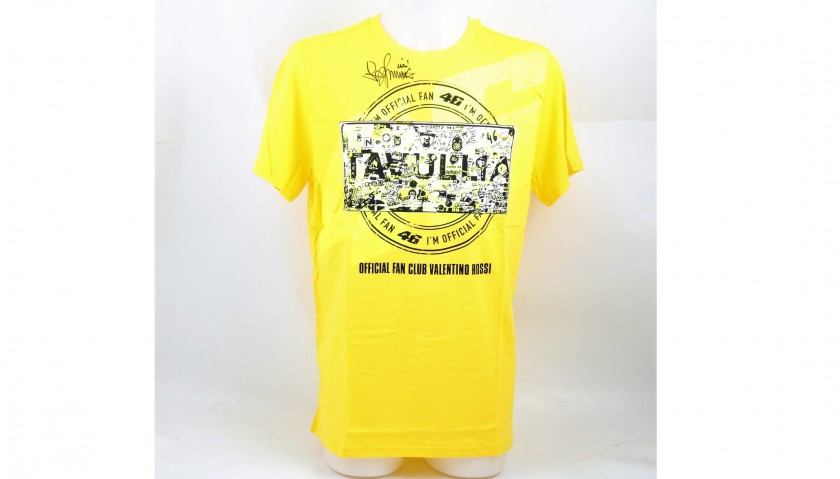 Official Valentino Rossi Fan Club Shirt, Signed