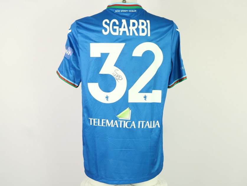 Sgarbi's Match-Worn Signed Shirt, Palermo vs Ternana 2024
