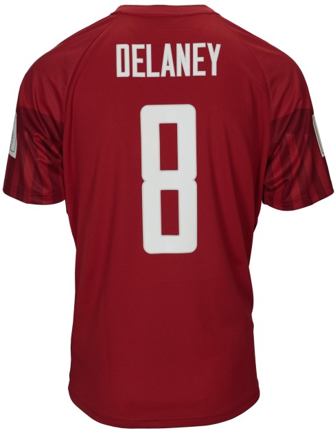 Delaney's Match Shirt, Denmark vs Tunisia WC 2022