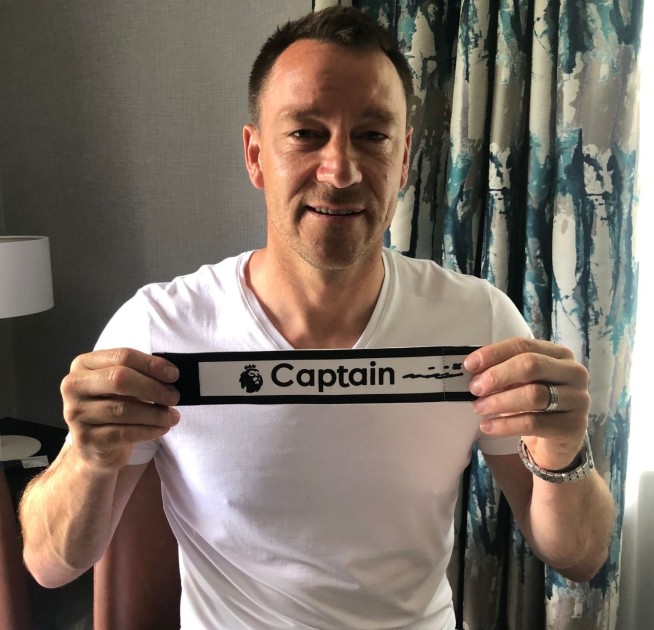 John Terry Signed Premier League Rare Captain Armband