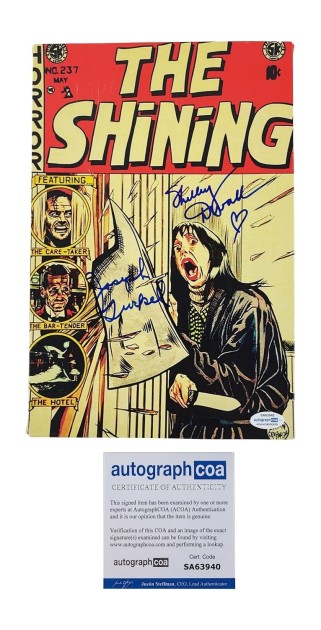 The Shining Cast Signed Comic Photo Canvas