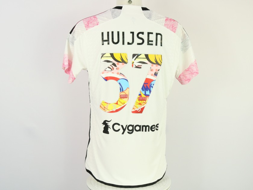 Huijsen's Match-Issued Shirt, Juventus vs Real Madrid 2023