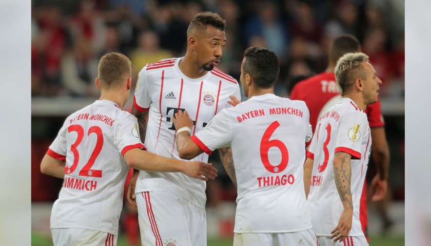 Boateng's Bayern Munich Match-Issue/Worn and Signed Shirt