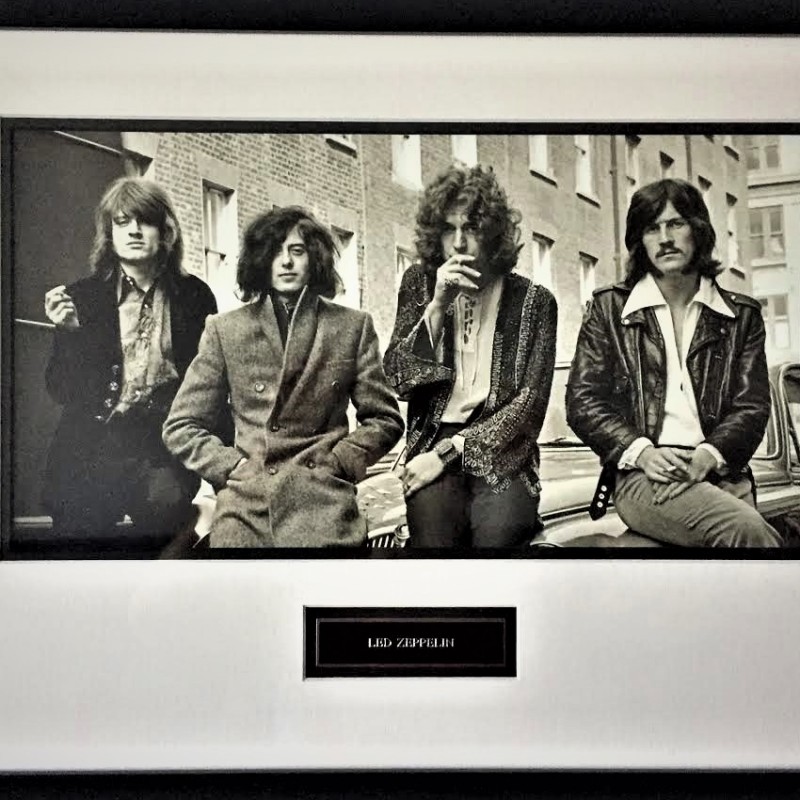 Led Zeppelin Framed Photo