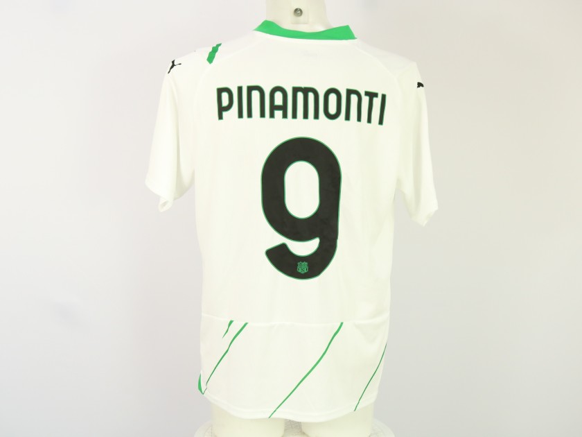 Pinamonti's Sassuolo Issued Shirt, 2023/24