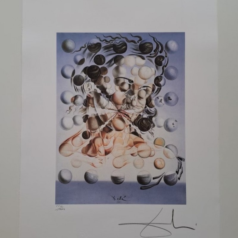 "Galatea of the Spheres" Lithograph Signed by Salvador Dalí