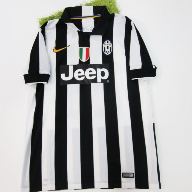 Vidal Juventus fanshop shirt 2014/2015 - signed