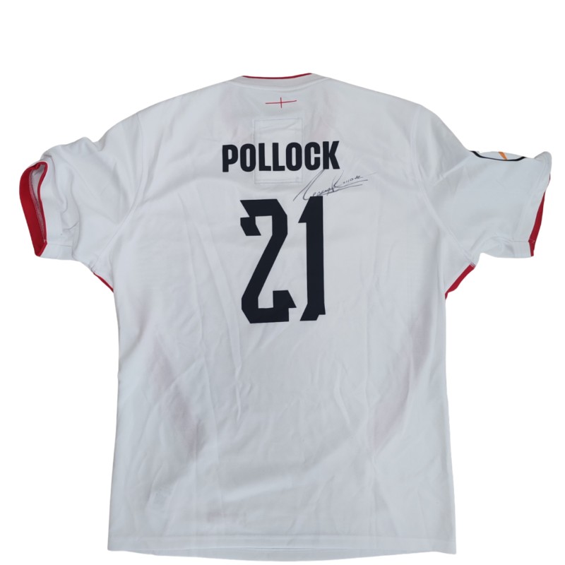 Henry Pollock's Signed Match-Worn Shirt, Italy vs England Men's Six Nations 2026