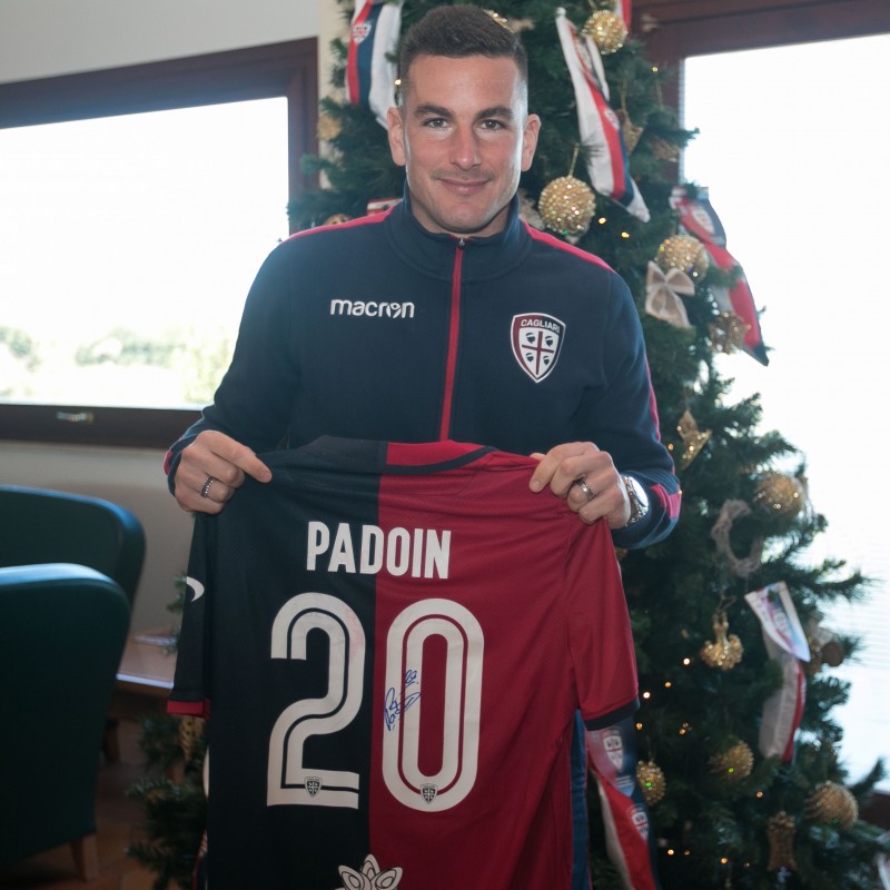 Cagliari Festive Shirt - Worn and Signed by Ceppitelli - CharityStars