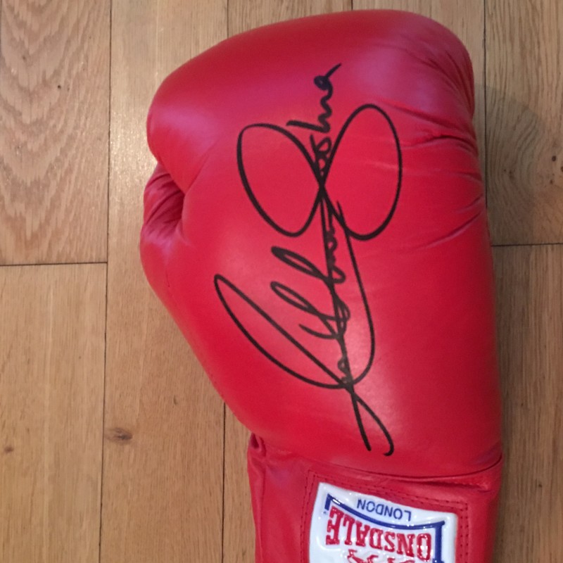  Anthony Joshua Signed Boxing Glove