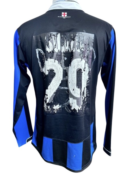 Suazo's Inter Official Shirt, 2006/07