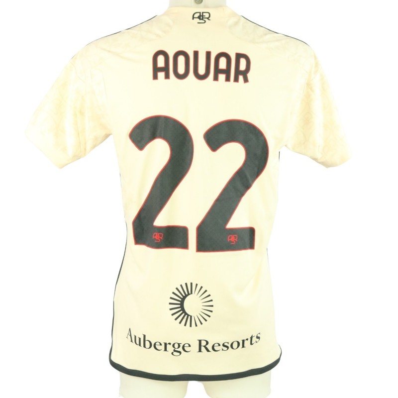 Maglia Aouar unwashed Inter vs Roma 2023