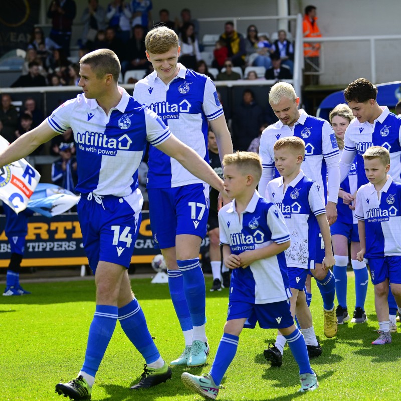 Jordan Rossiter's Bristol Rovers EFL Sky Bet League One Signed Match Worn Shirt, vs Peterborough