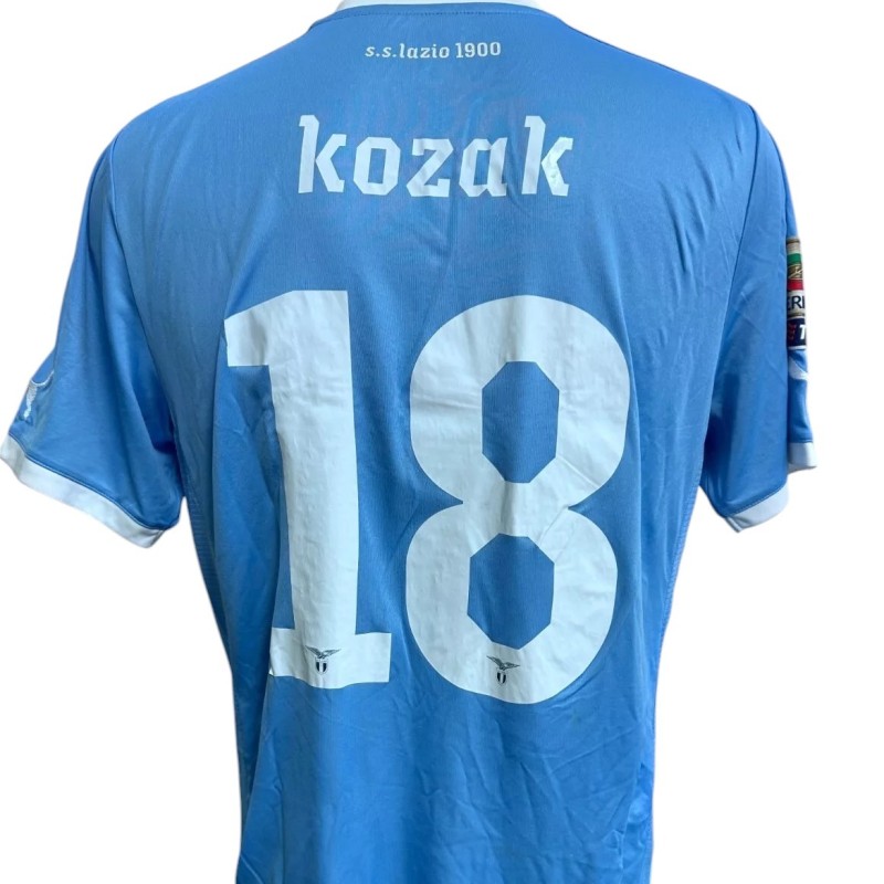 Kozak's unwashed shirt, Lazio vs Cagliari 2012