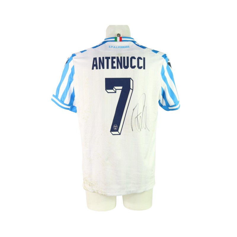 Antenucci's Signed Unwashed Shirt, SPAL vs Torres 2024