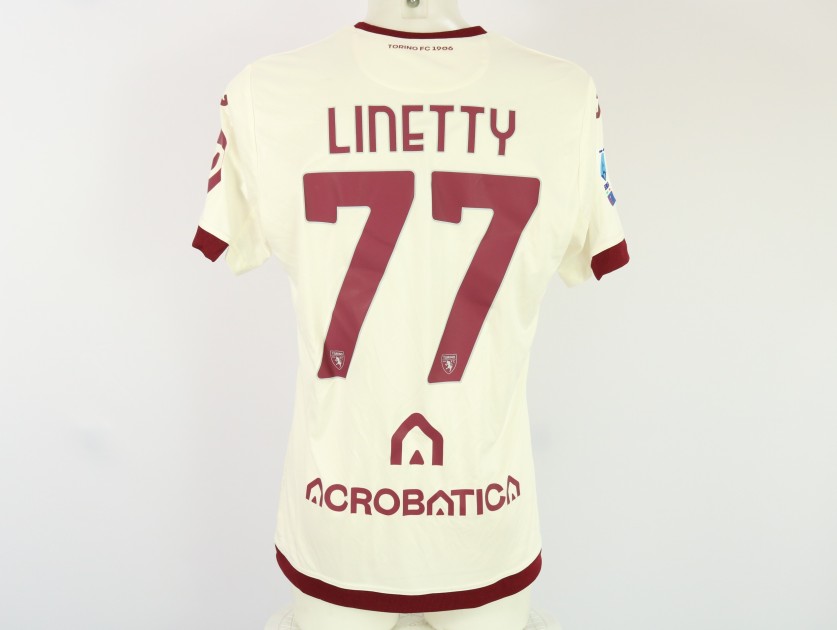 Maglia Linetty unwashed Atalanta vs Torino 2024