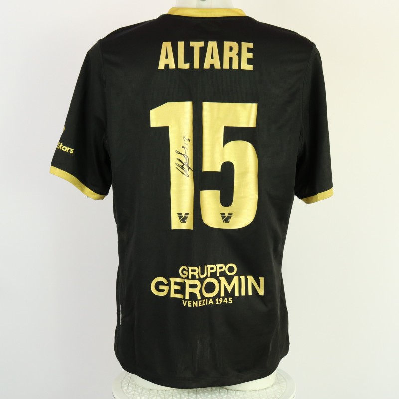 Altare's unwashed Signed Shirt, Venezia vs Reggiana 2024 