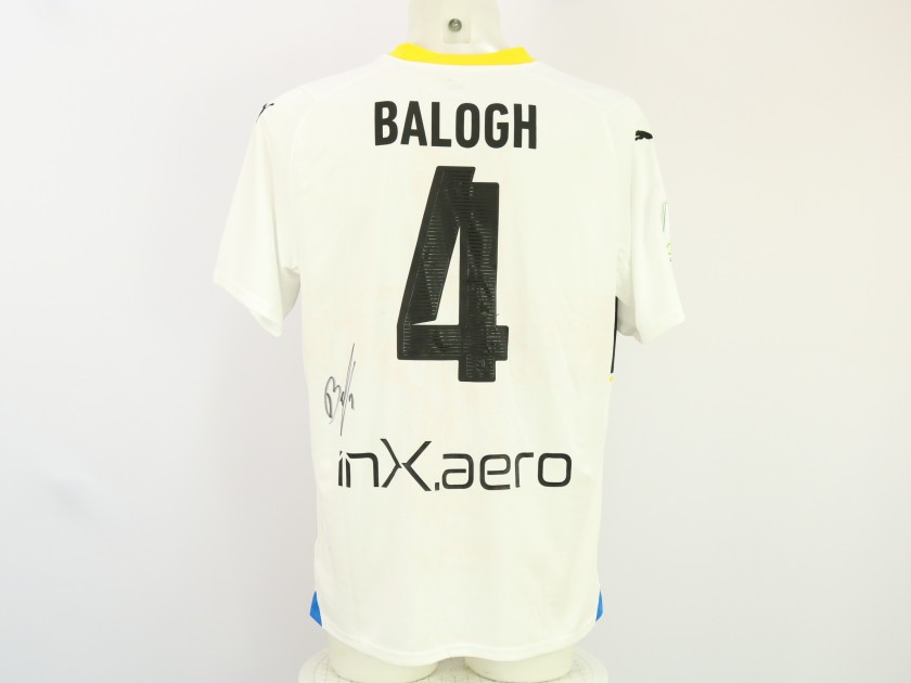 Balogh's Unwashed Signed Shirt, Parma vs Spezia 2024