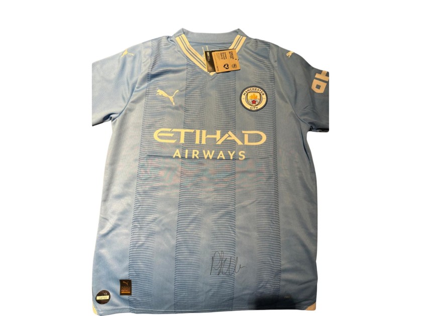 Phil Foden's Manchester City Signed Shirt