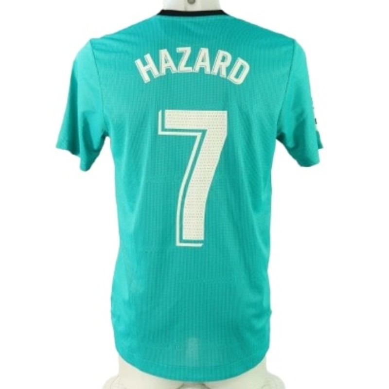 Hazard's Real Madrid Match-Issued Shirt, LaLiga 2021/22