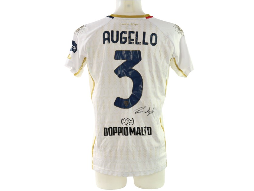 Maglia Augello Unwashed Milan vs Cagliari, 2025 - Autografata