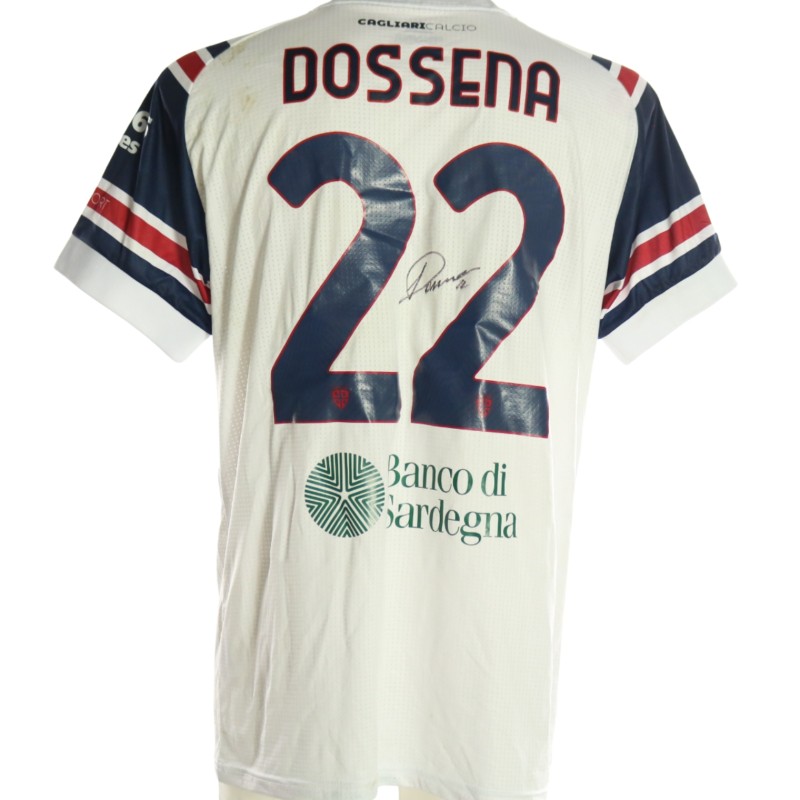 Dossena's Signed Unwashed Shirt, Cagliari vs Torino 2026