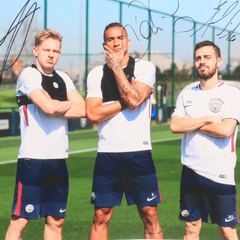 "Training" Zinchenko, Danilo, Bernardo Signed Photograph