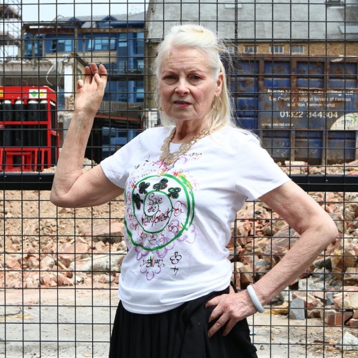  Vivienne Westwood's "Save the Rainforest" T-Shirt