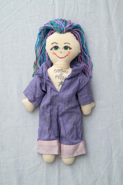 Signed Rag Doll by Bambole di Pezza, Donated for Sanremo 2026