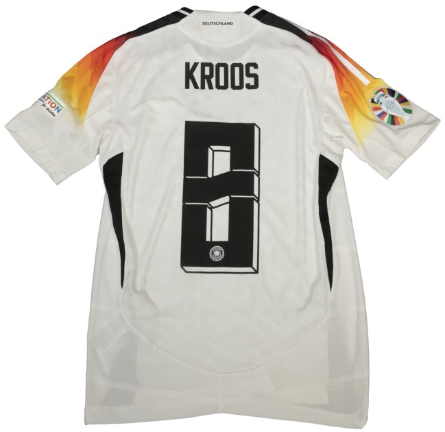 Kroos' Match-Issued Shirt, Germany vs Scotland EURO 2024