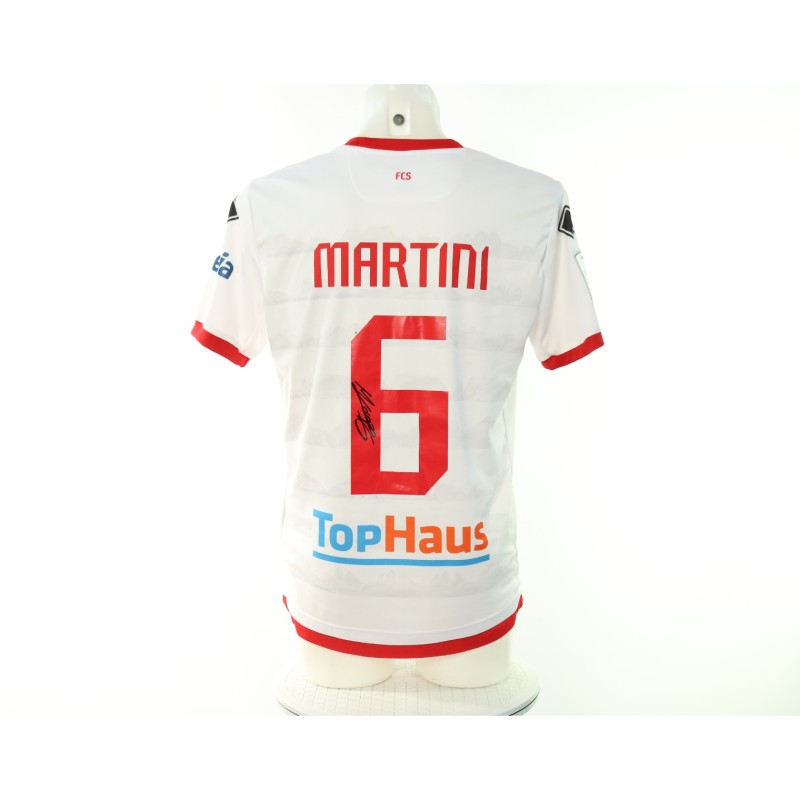 Martini's Sudtirol vs Catanzaro Signed Unwashed Shirt, 2025