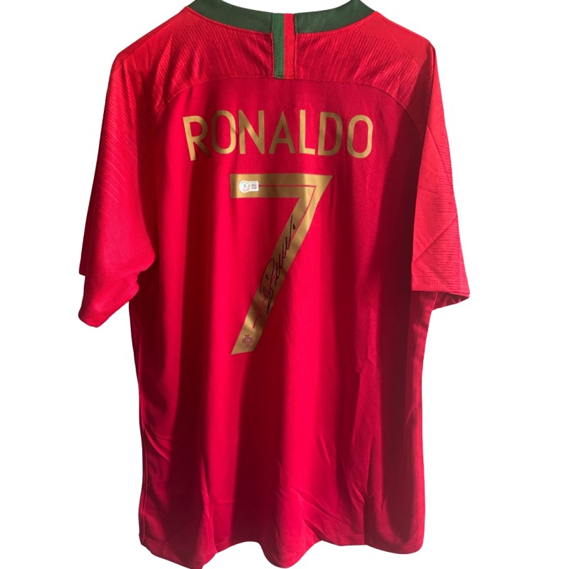 Cristiano Ronaldo Signed Portugal Jersey