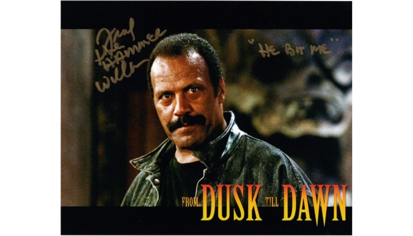 "From Dusk Till Dawn" - Photograph Signed by Fred Williamson