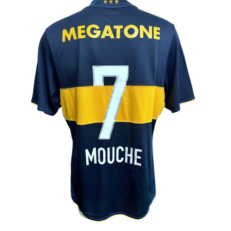 Mouche's Boca Juniors Match-Worn Shirt, 2007/08