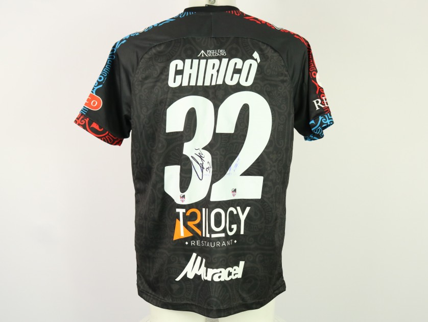 Chiricò's Unwashed Signed Shirt, Padova vs Catania - Coppa Italia Serie C 2024 Final