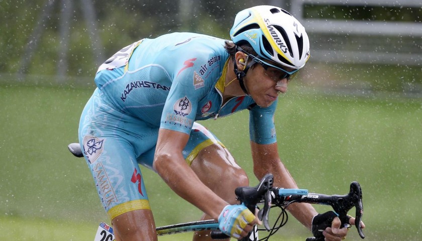 Diego Rosa's Worn Shirt, 2016 Tour de France - Autographed
